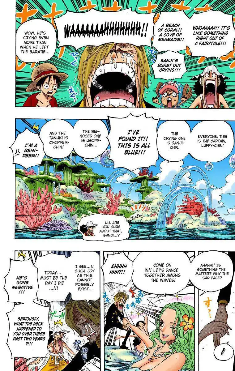 One Piece - Digital Colored Comics Chapter 608 16